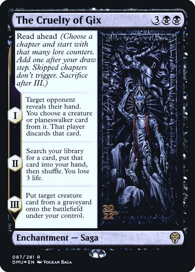 The Cruelty of Gix | Promotional | Card Kingdom