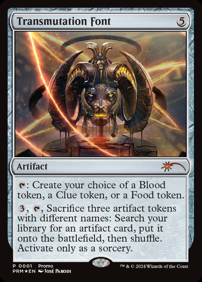Transmutation Font | Promotional | Card Kingdom