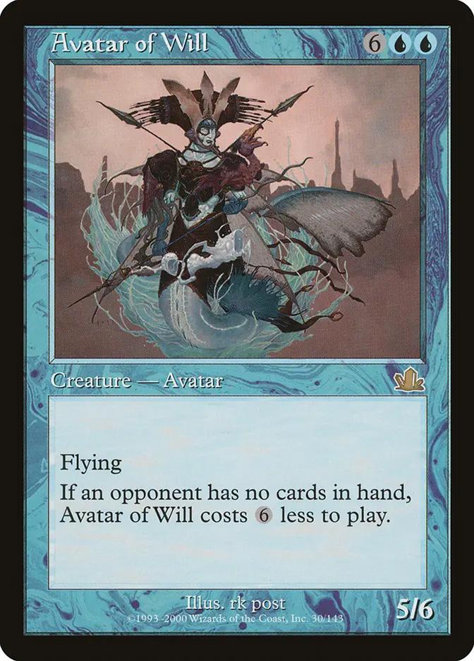 MTG　化身5枚　Avatar of foil プロフェシー　Prophecy avatar-of-will-35044.jpg