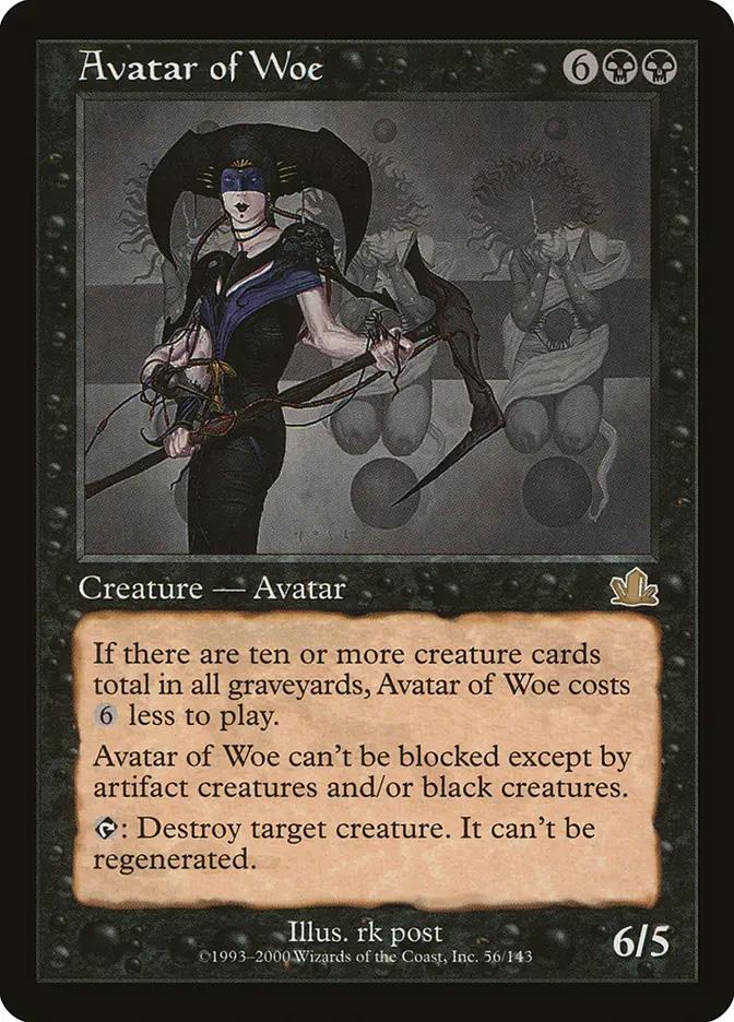 MTG　化身5枚　Avatar of foil プロフェシー　Prophecy Avatar of Woe | Prophecy Foil | Card Kingdom