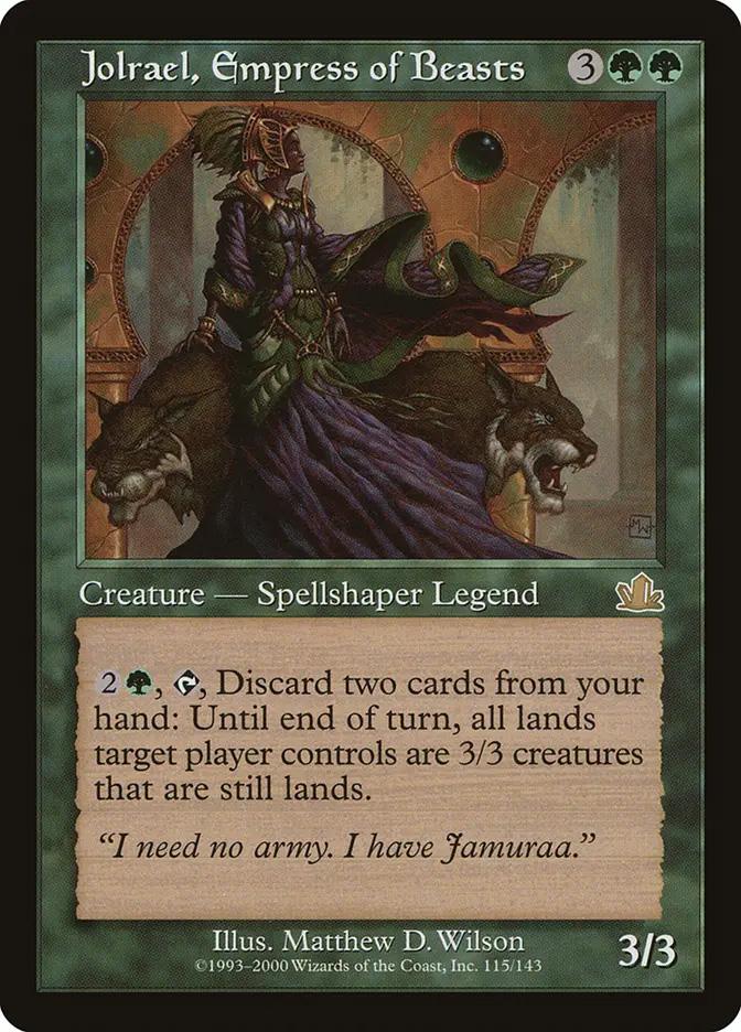 【foil.英語】獣たちの女帝ジョルレイル Jolrael Empress of jolrael-empress-of-beasts-