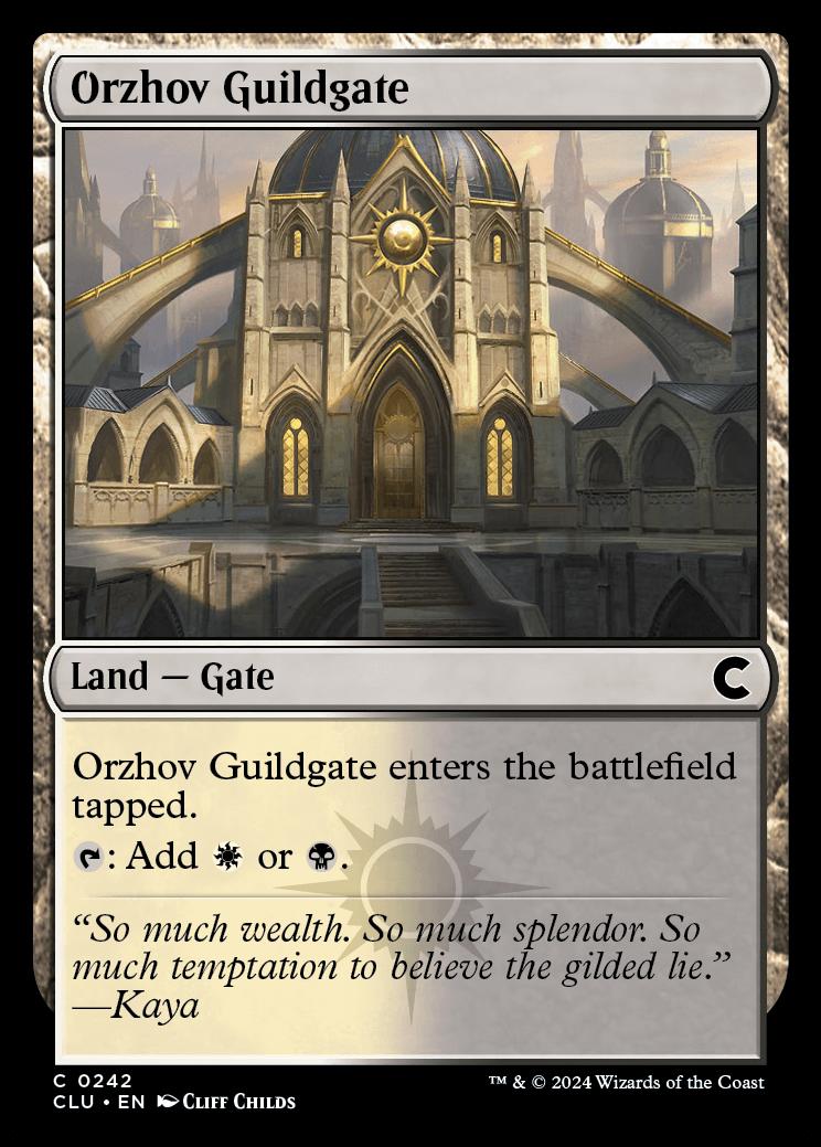 Orzhov Guildgate | Ravnica: Clue Edition | Card Kingdom