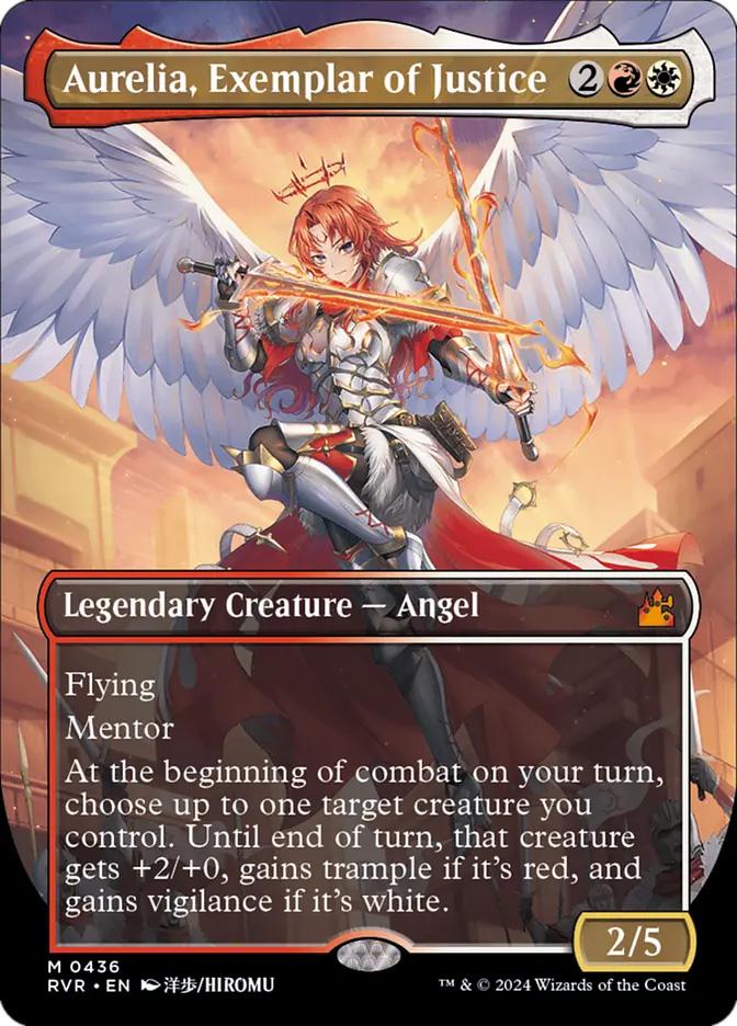 Aurelia, Exemplar of Justice | Ravnica Remastered Variants | Card