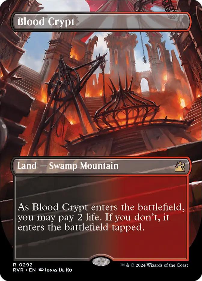 Blood Crypt | Ravnica Remastered Variants Foil | Card Kingdom