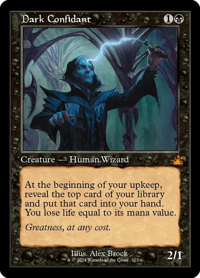 Dark Confidant | Ravnica Remastered Variants Foil | Card Kingdom
