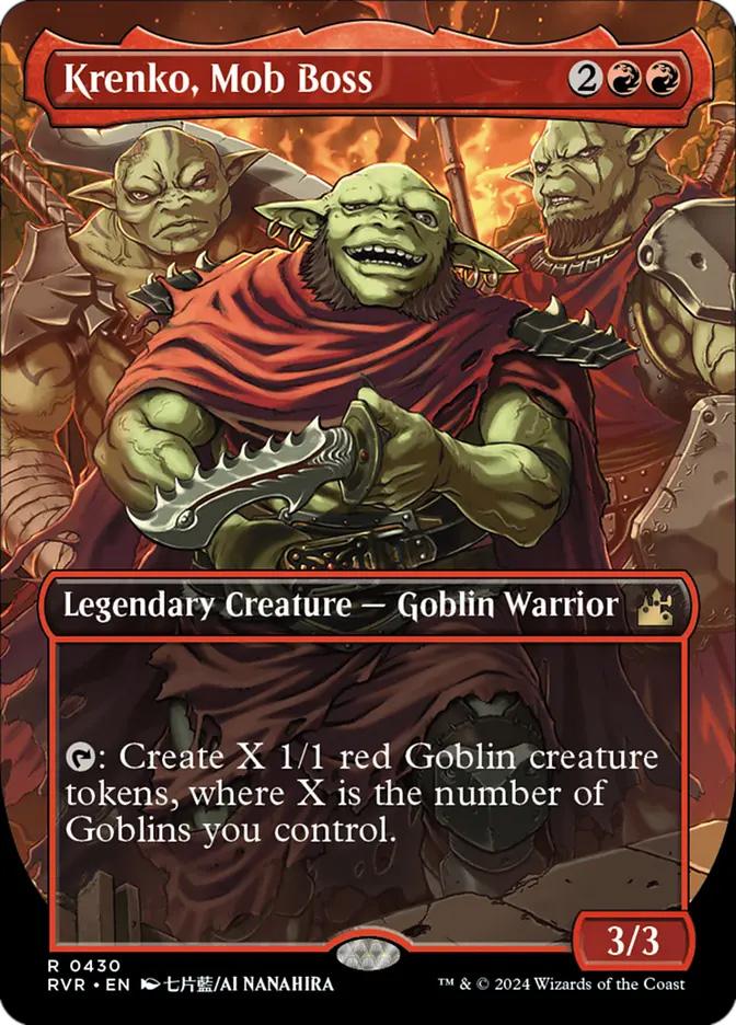Krenko, Mob Boss | Ravnica Remastered Variants Foil | Card Kingdom