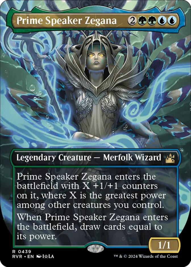 Prime Speaker Zegana | Ravnica Remastered Variants Foil | Card Kingdom