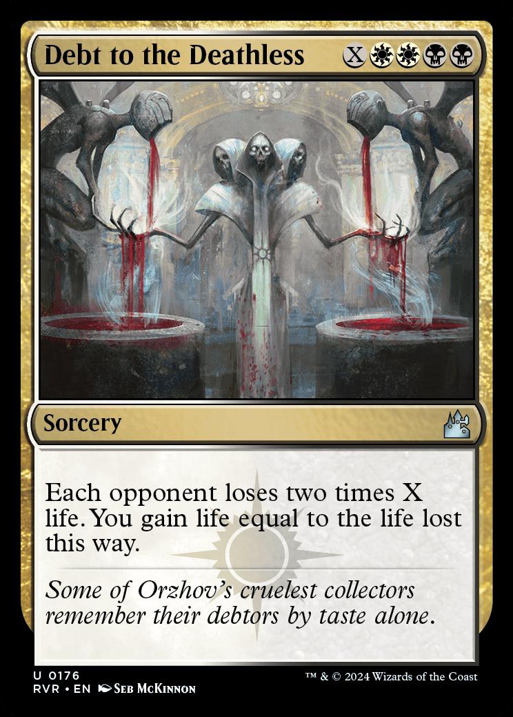 Debt to the Deathless | Ravnica Remastered Foil | Card Kingdom