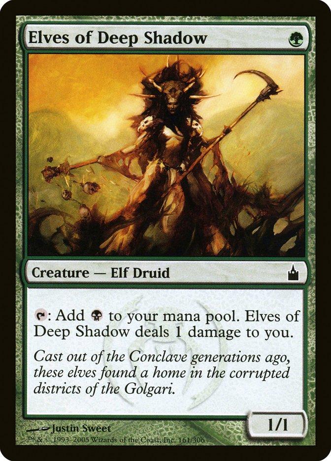 Elves of Deep Shadow | Ravnica Foil | Modern | Card Kingdom