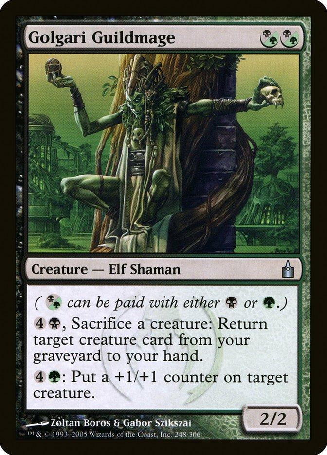 golgari cards mtg Undergrowth Deck - Black Green - Modern Legal - Custom Built - Magic The Gathering - Skeleton Troll Golgari Guildmage | Ravnica |