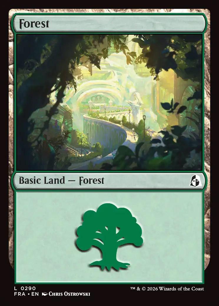 Reality Fracture Foil: Forest (0290)
