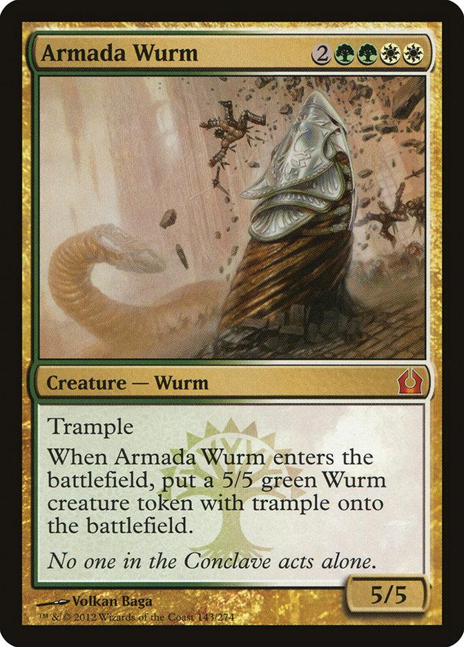 Armada Wurm | Return to Ravnica Foil | Modern | Card Kingdom