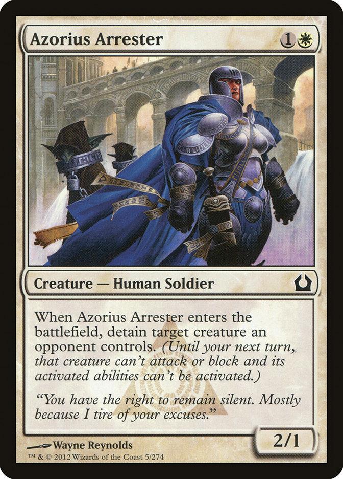 azorius cards mtg Azorius Arrester | Return to Ravnica Foil | Modern