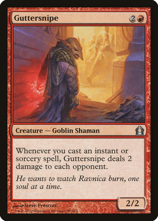mtg cards like guttersnipe Guttersnipe [Return to Ravnica] Heavily Played