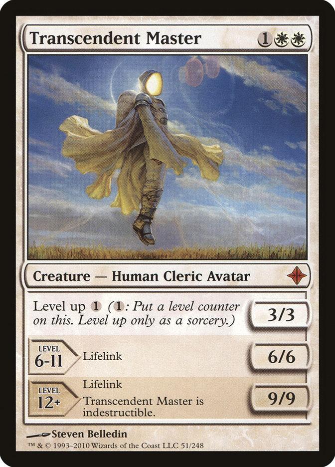 mtg level up cards Magic: the Gathering - Transcendent Master