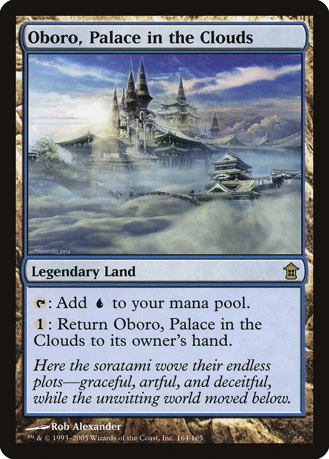 MTG 雲の宮殿、朧宮 Foil 英語 雲の宮殿、朧宮英語版Foil Oboro, Palace in the Clouds | Saviors of