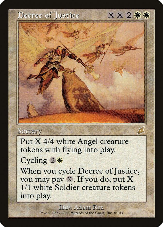 MTG Decree of Justice 正義の命令　foil サイン Decree of Justice | Scourge Foil | Card Kingdom