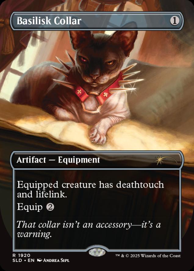 Magic: The Gathering - Basilisk Collar (Collare Del Basilisco) - Espansione Worldwake (Rara)