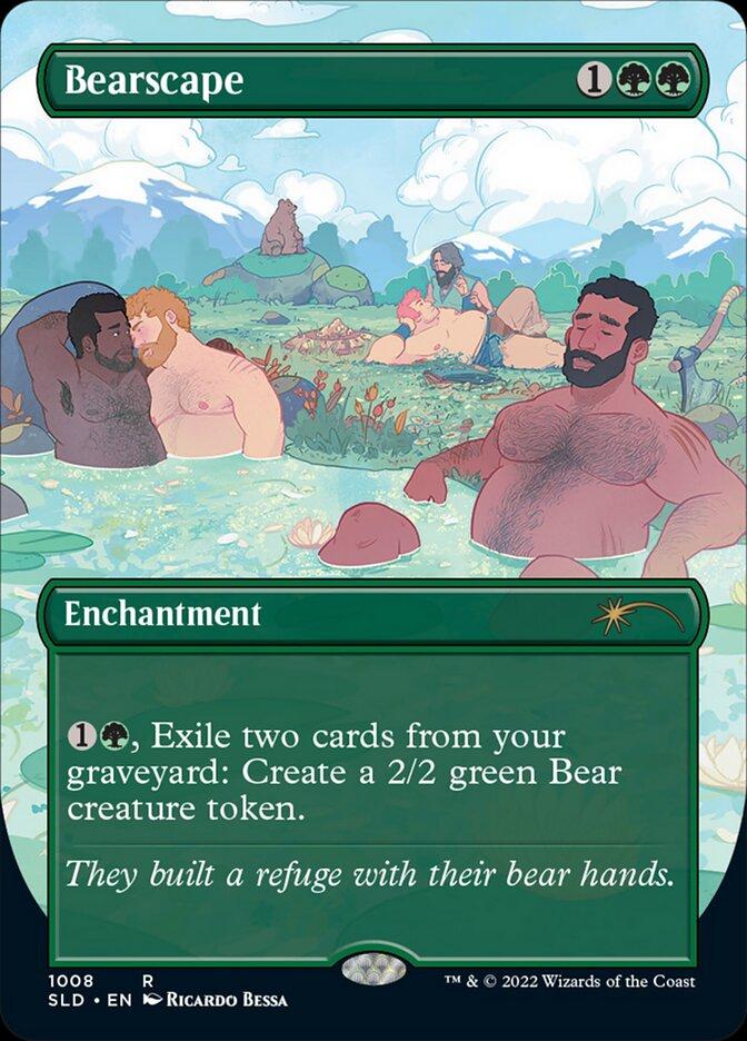bearscape mtg card Bearscape | Secret Lair