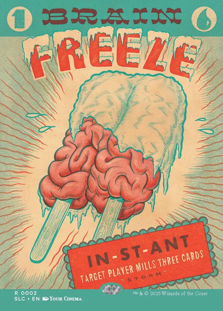 Brain Freeze Secret Lair Card Kingdom