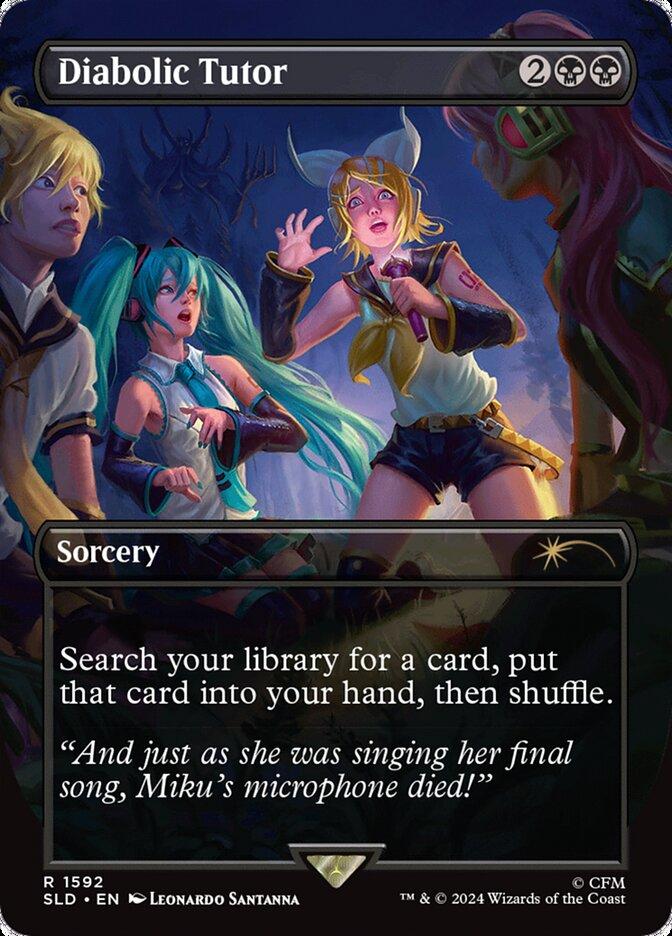 Magic Diabolic Tutor - [M12] [NM
