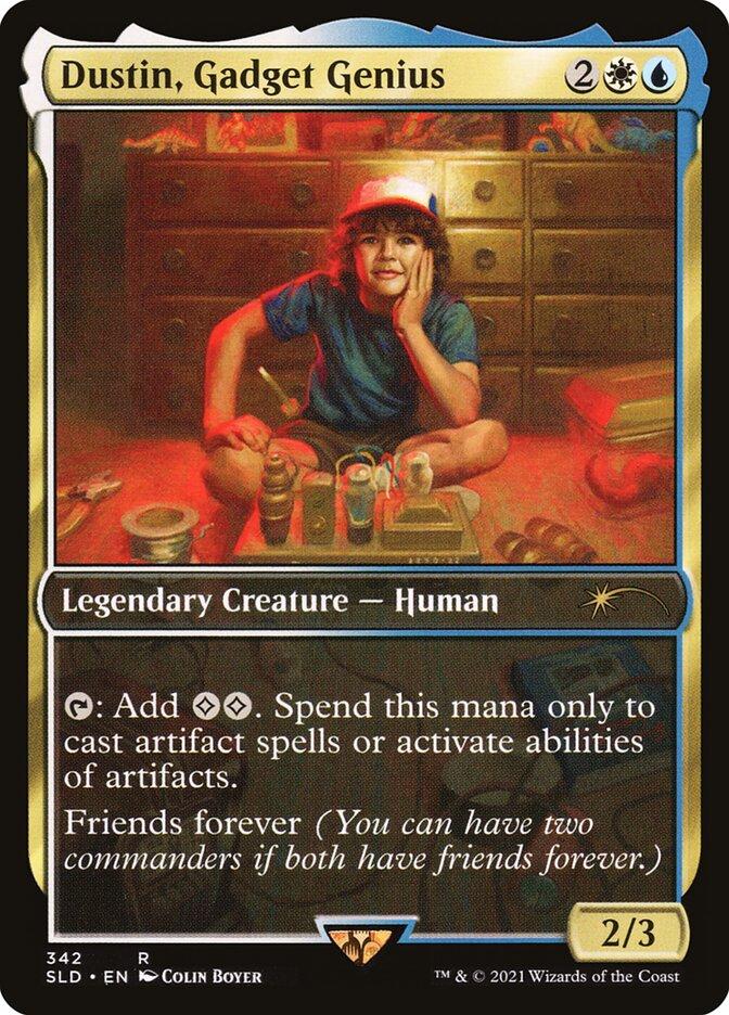 dustin mtg card Dustin, Gadget Genius (#342)