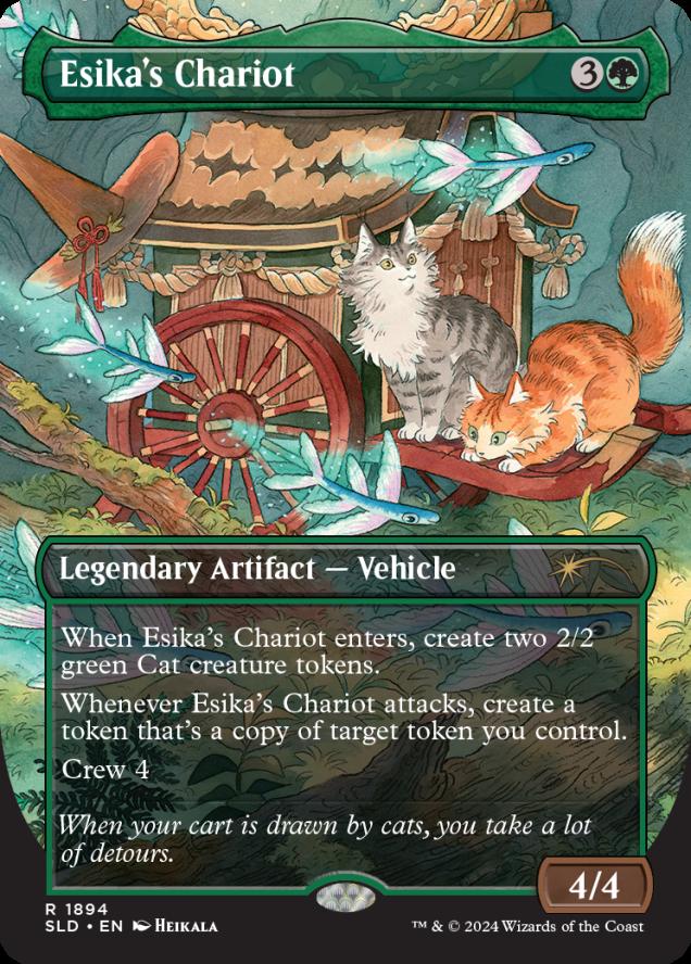 Foil エシカの戦車　SLD MTG アーティストプルーフ Esika's Chariot | Secret Lair | Card Kingdom