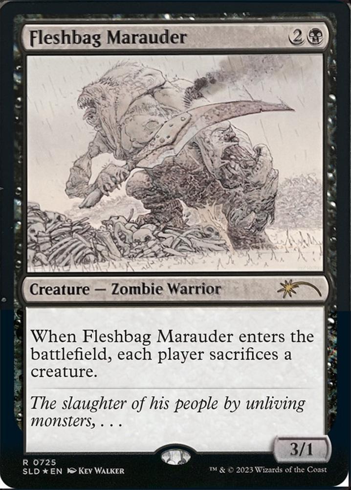 mtg cards like fleshbag marauder Secret Lair #1175 -SLD Kev Walker [UPick Foil/Reg] Fall 23 each player sacrifices a creature of their choice. GRN] Difundeplagas : r/magicTCG