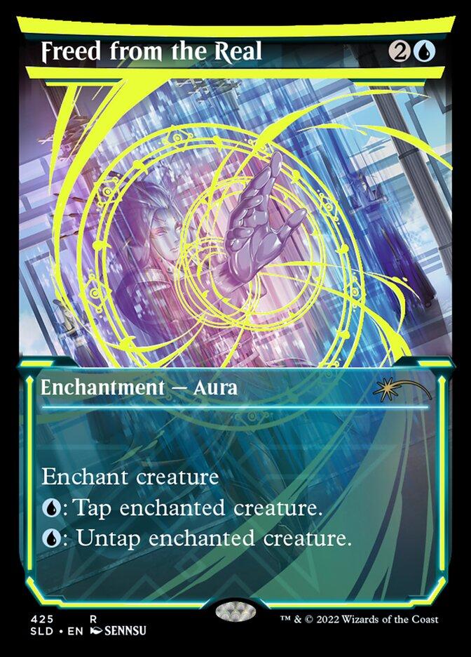 mtg cards like freed from the real [58] [Masters 25] [Foil] – Face to Face Games And Oko. Magic The Gathering Trading Card