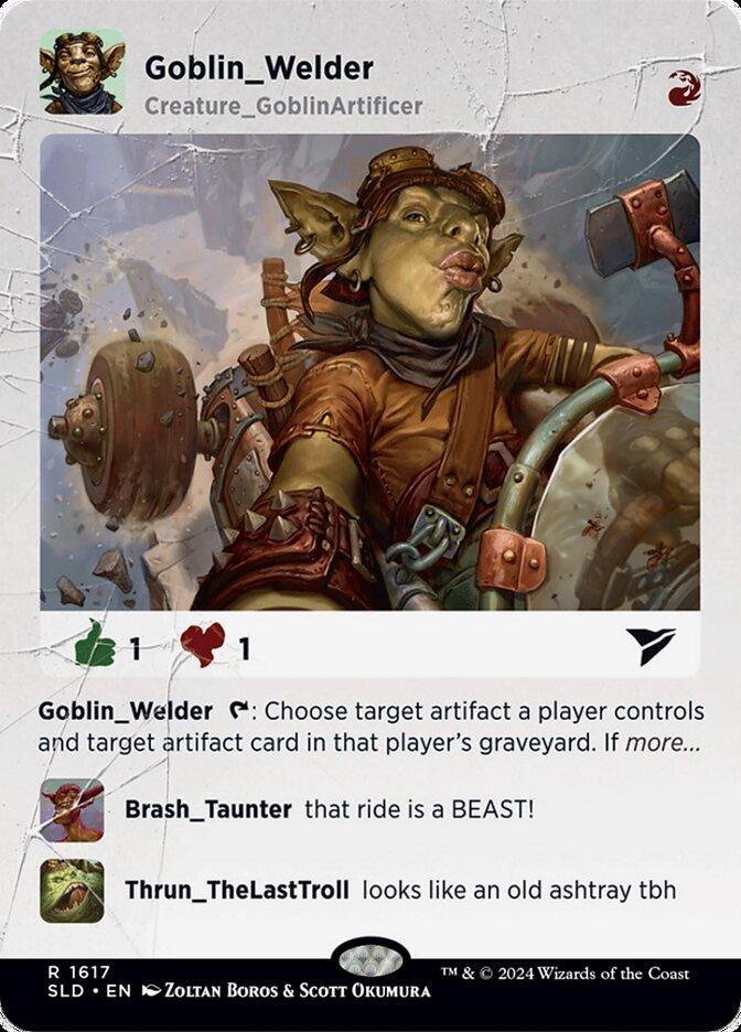 SECRETLAIR Goblingram MTG ゴブリンの溶接工 Goblin Welder | Secret Lair | Card Kingdom