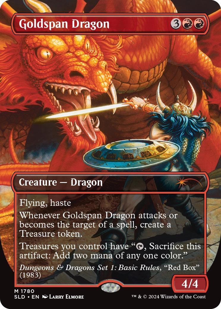 Goldspan Dragon | Secret Lair | Card Kingdom