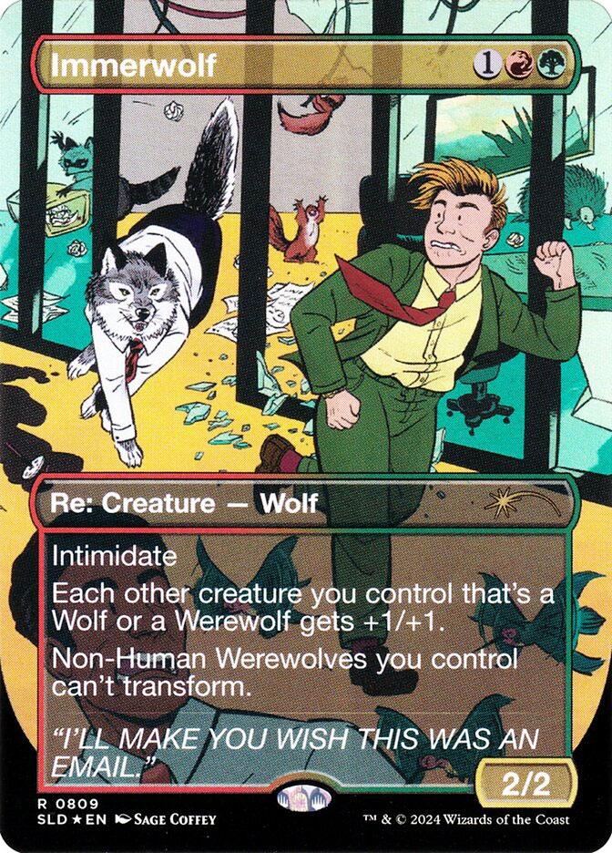 werewolf pokemon card Lycanroc Prices & Value 2026 3/3 Illustrated by Miranda Meeks. Immerwolf | Secret Lair |