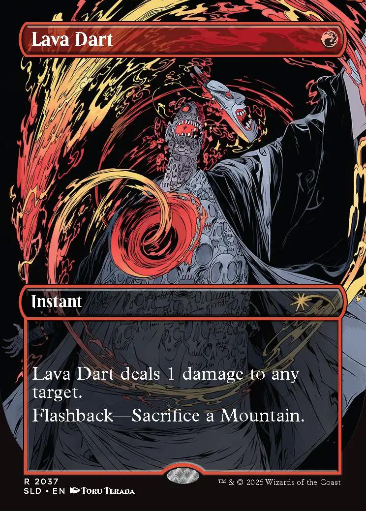 溶岩の投げ矢　Lava Dart 英語　foil Lava Dart | Secret Lair | Card Kingdom
