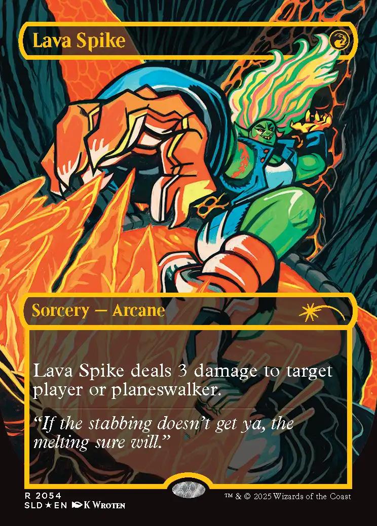 Lava Spike | Secret Lair | Card Kingdom