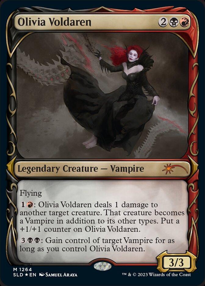 mtg olivia voldaren commander deck Live by the Night, Die by the Night as EDH Put a +1/+1 counter on Olivia Voldaren Mtg Innistrad Mythic Rare Olivia
