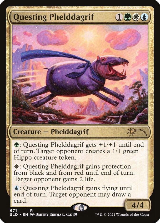 mtg phelddagrif commander deck Return Phelddagrif to its owners hand Questing Phelddagrif (671) [Secret Lair