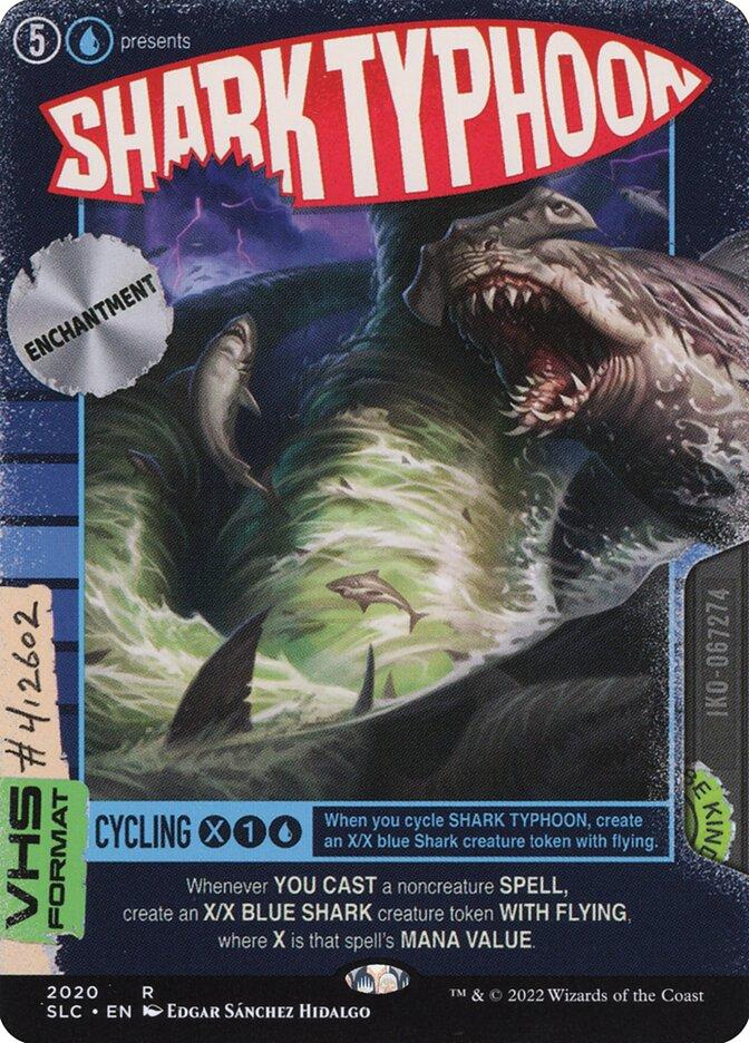 sharknado mtg card Sharknado (Shark Typhoon) Designed using MythicBlackCore.com #mtg  #magicthegathering #mtgproxy #mtglegacy #mtgcube #mtgmodern #oldschoolmtg  #mtgvintage #mtgcommunity #mtgedh #mtgcommander #edh