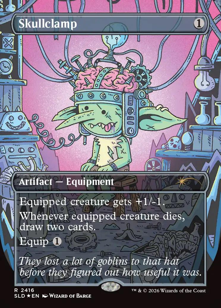 Skullclamp | Secret Lair | Card Kingdom