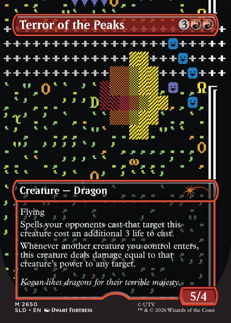 Terror of the Peaks | Secret Lair | Card Kingdom