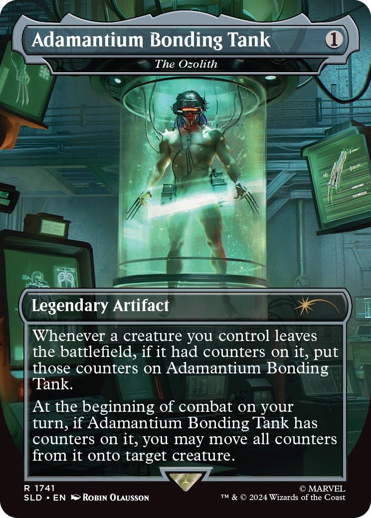 マジック：ザ・ギャザリング Adamantium Bonding Tank mtg foil The Ozolith | Secret Lair | Card Kingdom