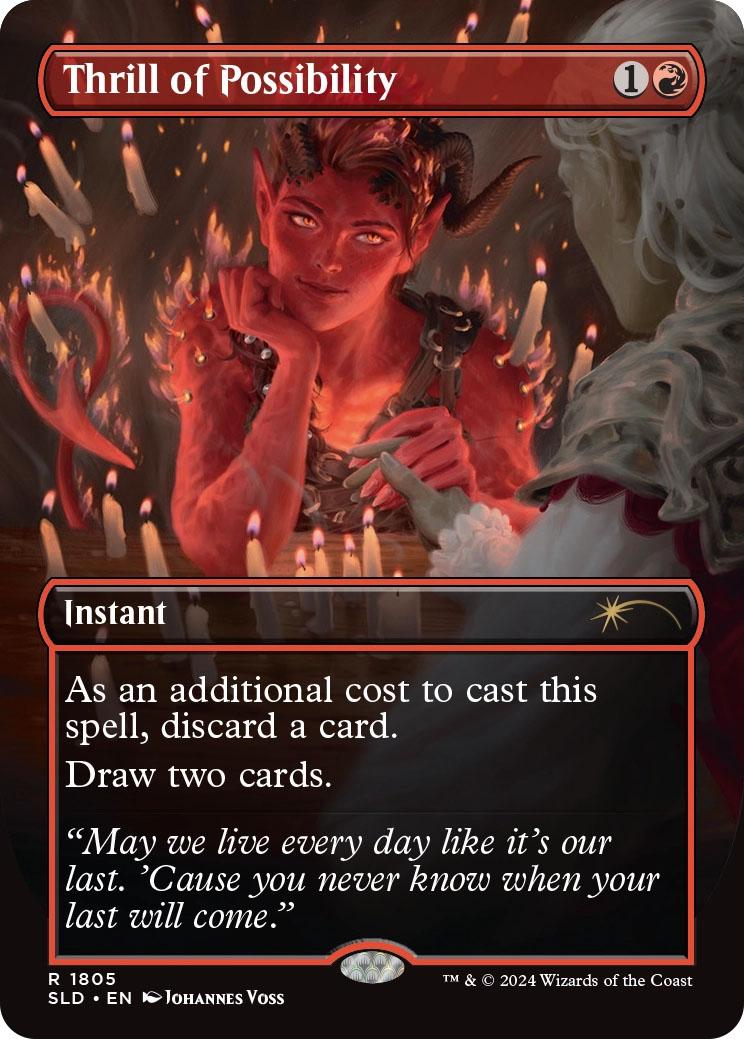 mtg cards like thrill of possibility (151) Nahiris thoughts grew tangled Similar cards to Combust |