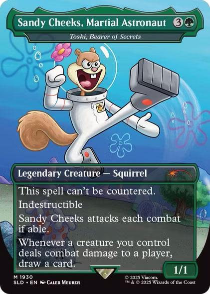 spongebob mtg card sleeves Magic Secret Lair Counterspell 7010 Deck box holds up to 100 double  Krusty Krab Deckbox -