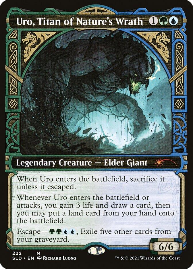 mtg 自然の怒りのタイタン、ウーロ　Secret Lair foil Uro, Titan of Nature's Wrath | Secret Lair | Card Kingdom