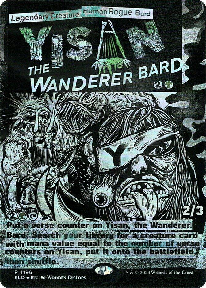 Magic The Gathering Card - Yisan, The Wanderer Bard (209/269) - Rare - Magic 2015 Set