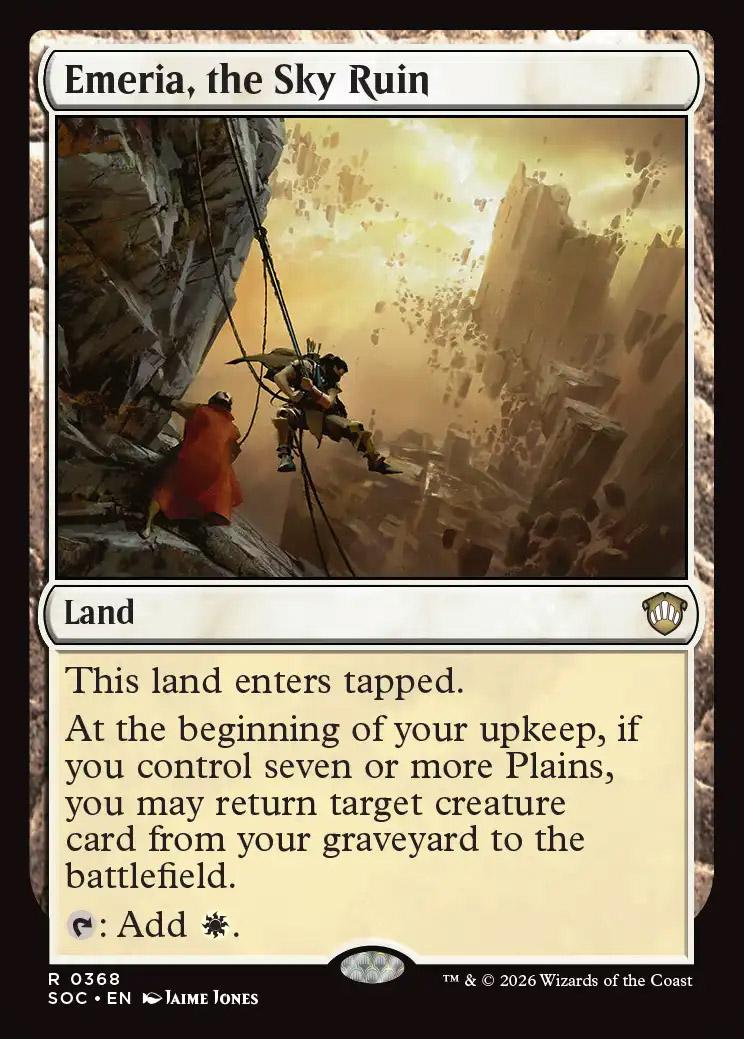 Secrets of Strixhaven Commander Decks: Emeria, the Sky Ruin