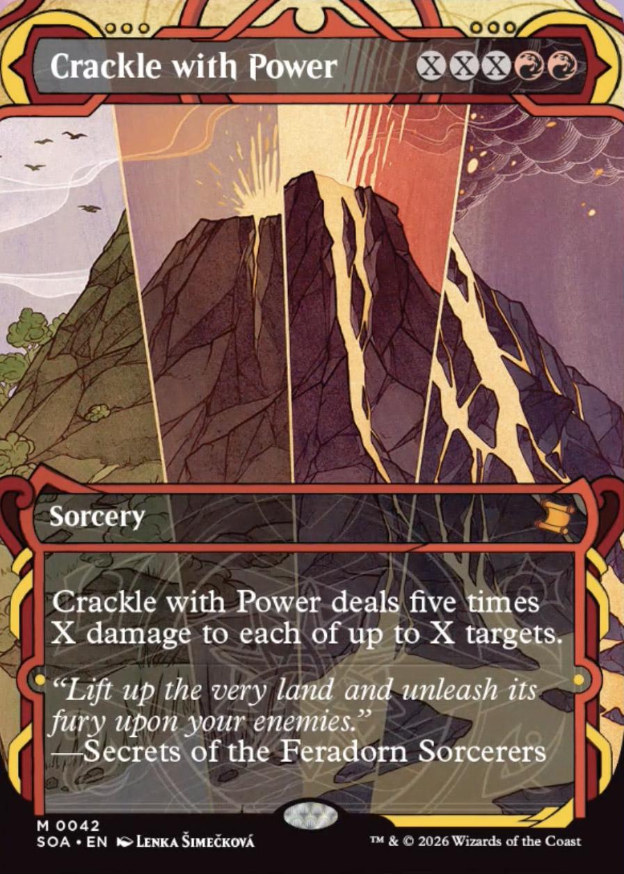 Secrets of Strixhaven Mystical Archive Foil: Crackle with Power