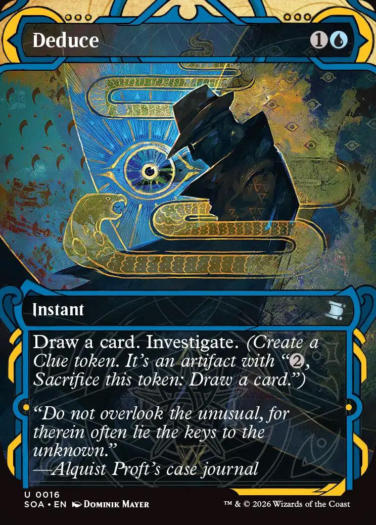 Deduce X Hbb Secrets of Strixhaven Mystical Archive: Deduce