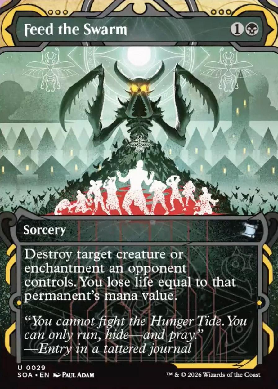 Secrets of Strixhaven Mystical Archive Foil: Feed the Swarm