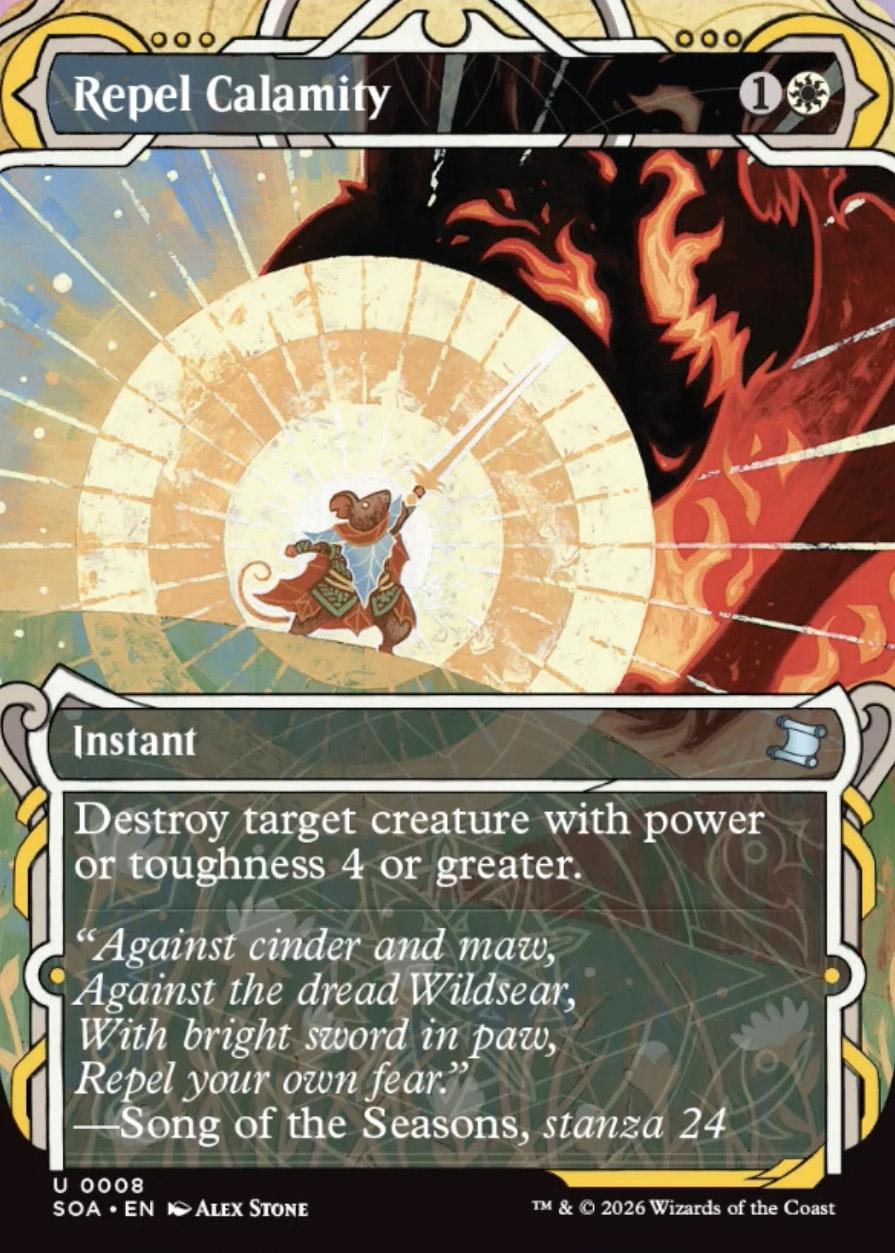 Secrets of Strixhaven Mystical Archive Foil: Repel Calamity
