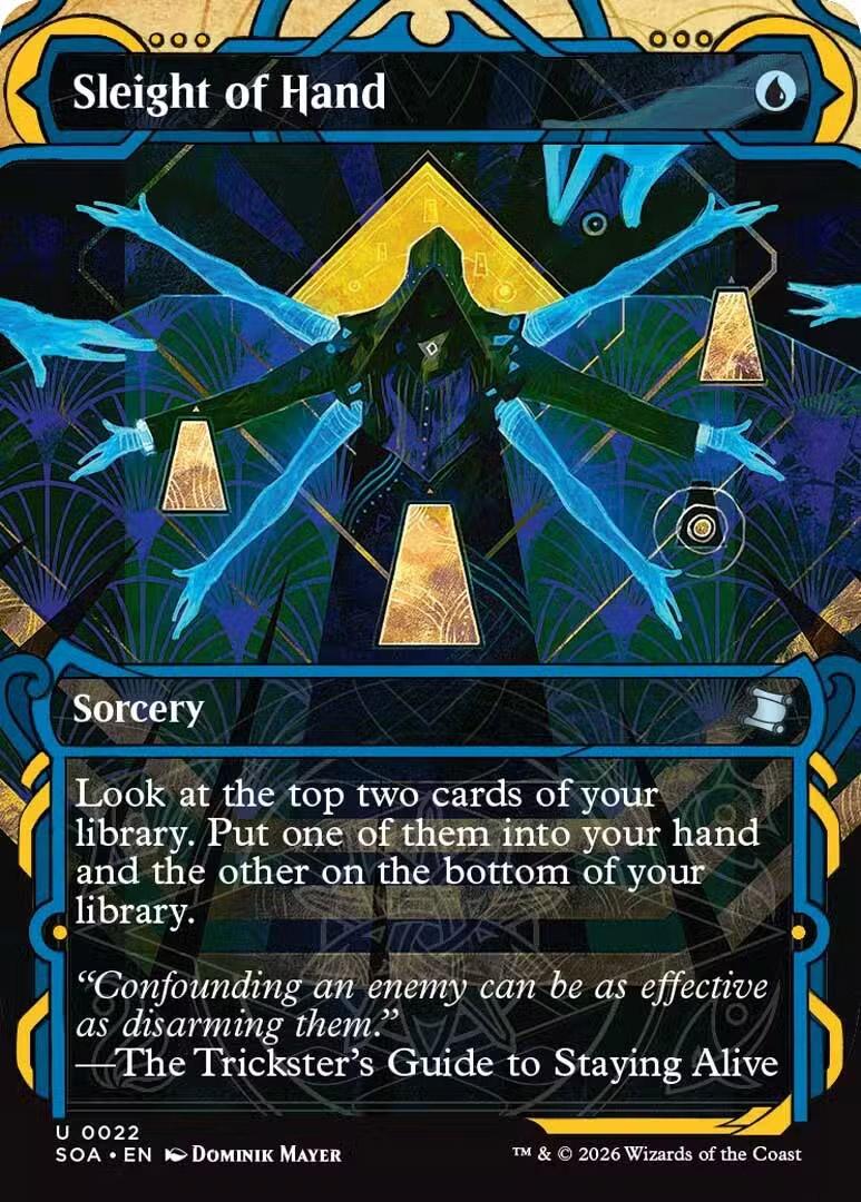 Secrets of Strixhaven Mystical Archive: Sleight of Hand